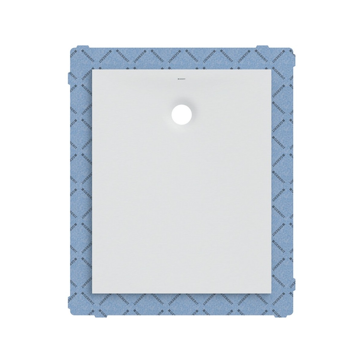 Receveur rectangulaire Geberit Olona av natte d'étanchéité Blanc 100x80cm - GEBERIT 550.909.00.1 