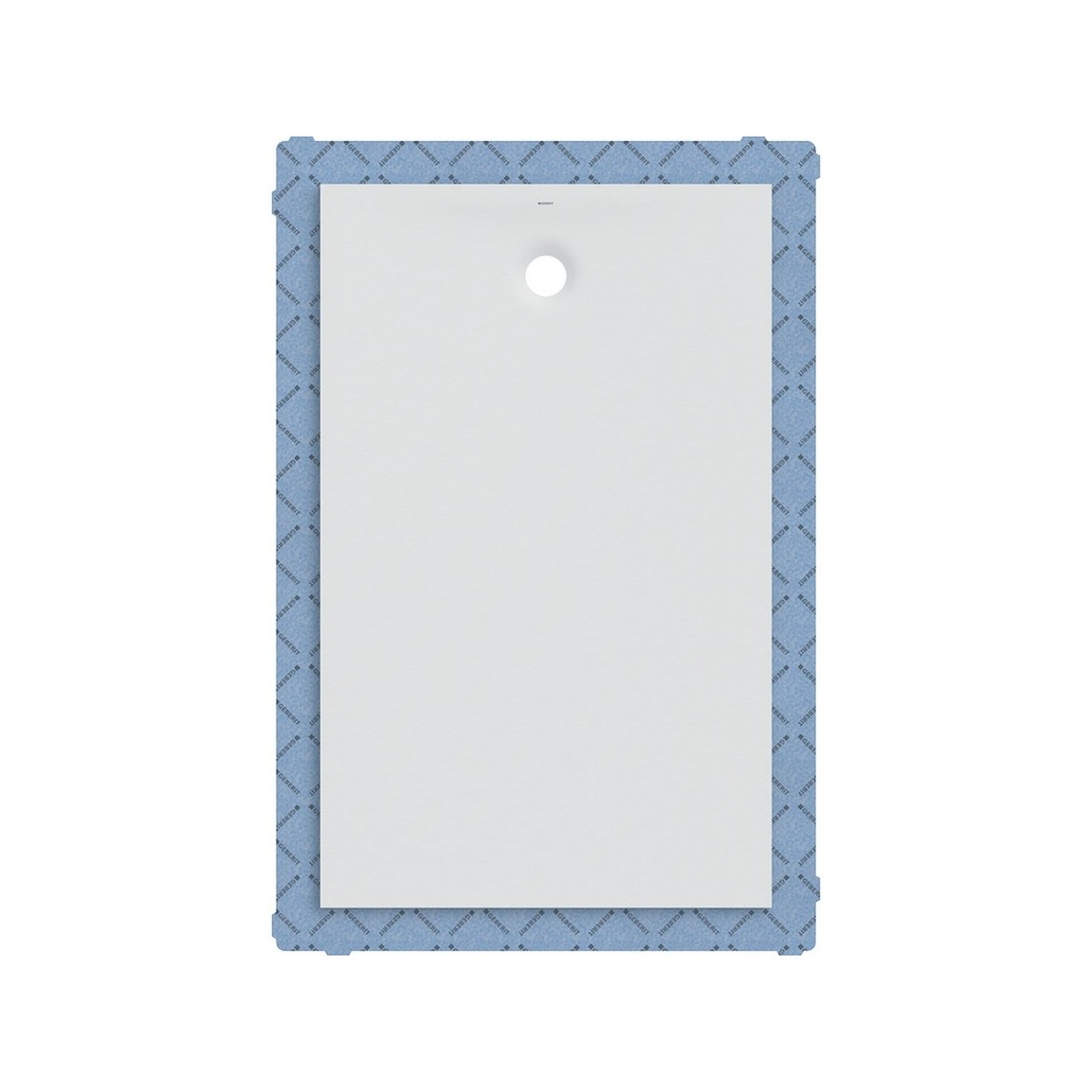 Receveur rectangulaire Geberit Olona av natte d'étanchéité Blanc 160x100cm - GEBERIT 550.925.00.1 