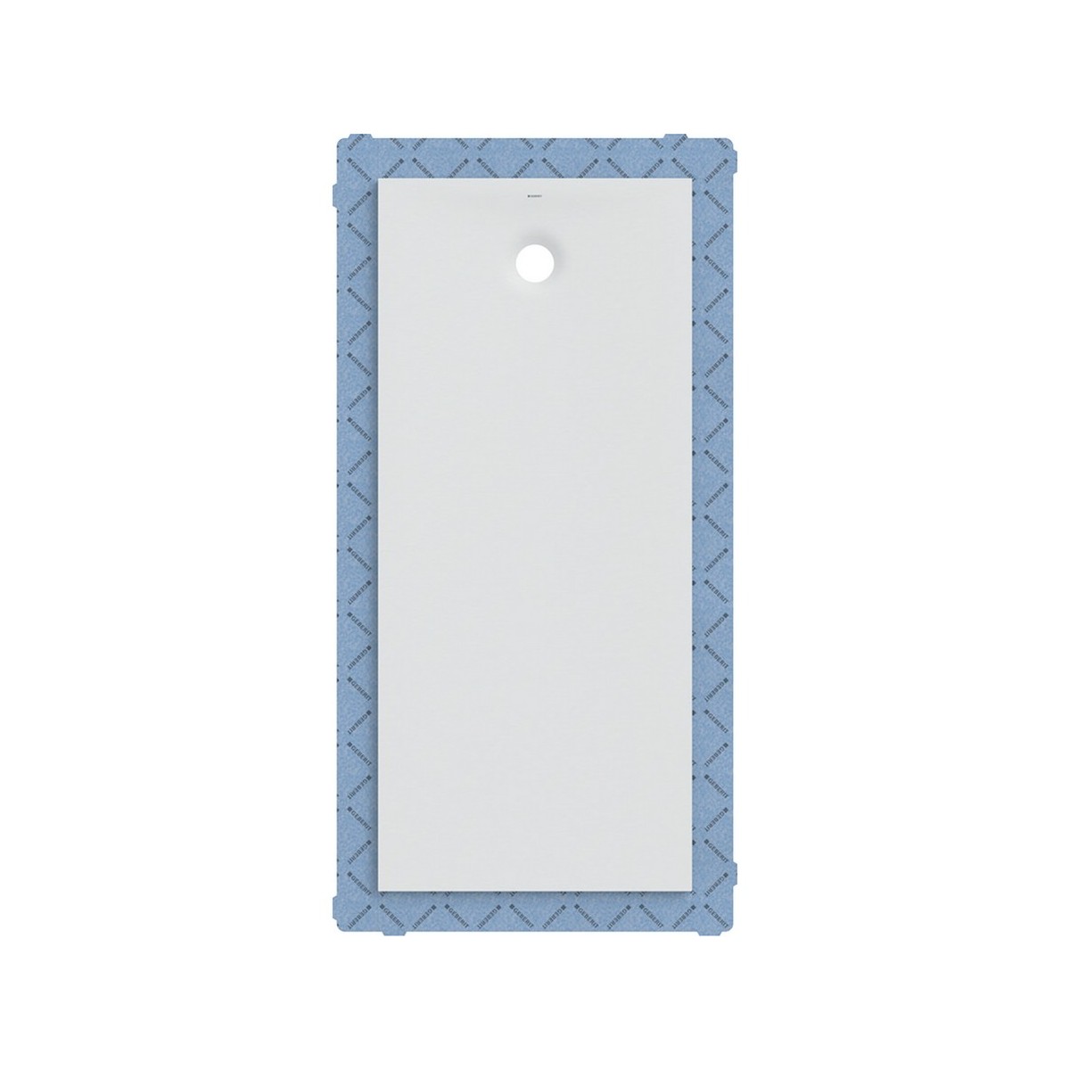Receveur rectangulaire Geberit Olona av natte d'étanchéité Blanc 170x75cm - GEBERIT 550.927.00.1 