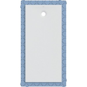 Receveur rectangulaire Geberit Olona av natte d'étanchéité Blanc 170x80cm - GEBERIT 550.928.00.1 