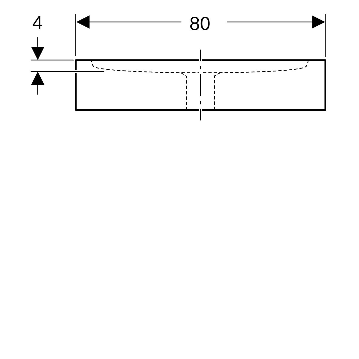 Receveur de douche carré Geberit Renova à poser surélevé 80x80x16cm Blc - GEBERIT 00716100000 