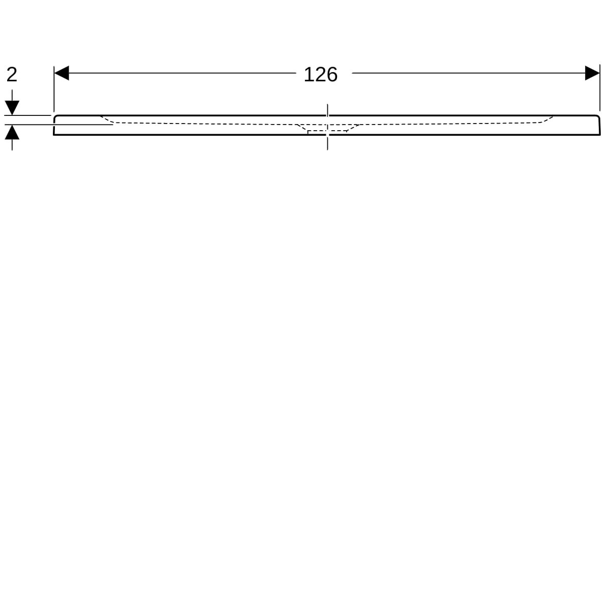 Receveur de douche d'angle Geberit Renova à poser à encastrer 90 cm Blc - GEBERIT 00725800000AG3 