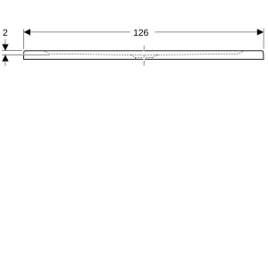 Receveur de douche d'angle Geberit Renova à poser à encastrer 90 cm Blc - GEBERIT 00725800000AG3 