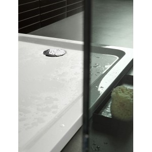 Receveur de douche rectangulaire Geberit Melua Blanc Brillant 140x90x4cm - GEBERIT 00097600000G 