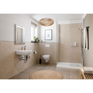 Receveur de douche rectangulaire Geberit Bastia à poser 80x120x7cm - GEBERIT 00729200000001 