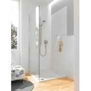 Receveur de douche carré Geberit Renova à poser à encastrer 100 x 100 cm Blc - GEBERIT 550.084.00.1 