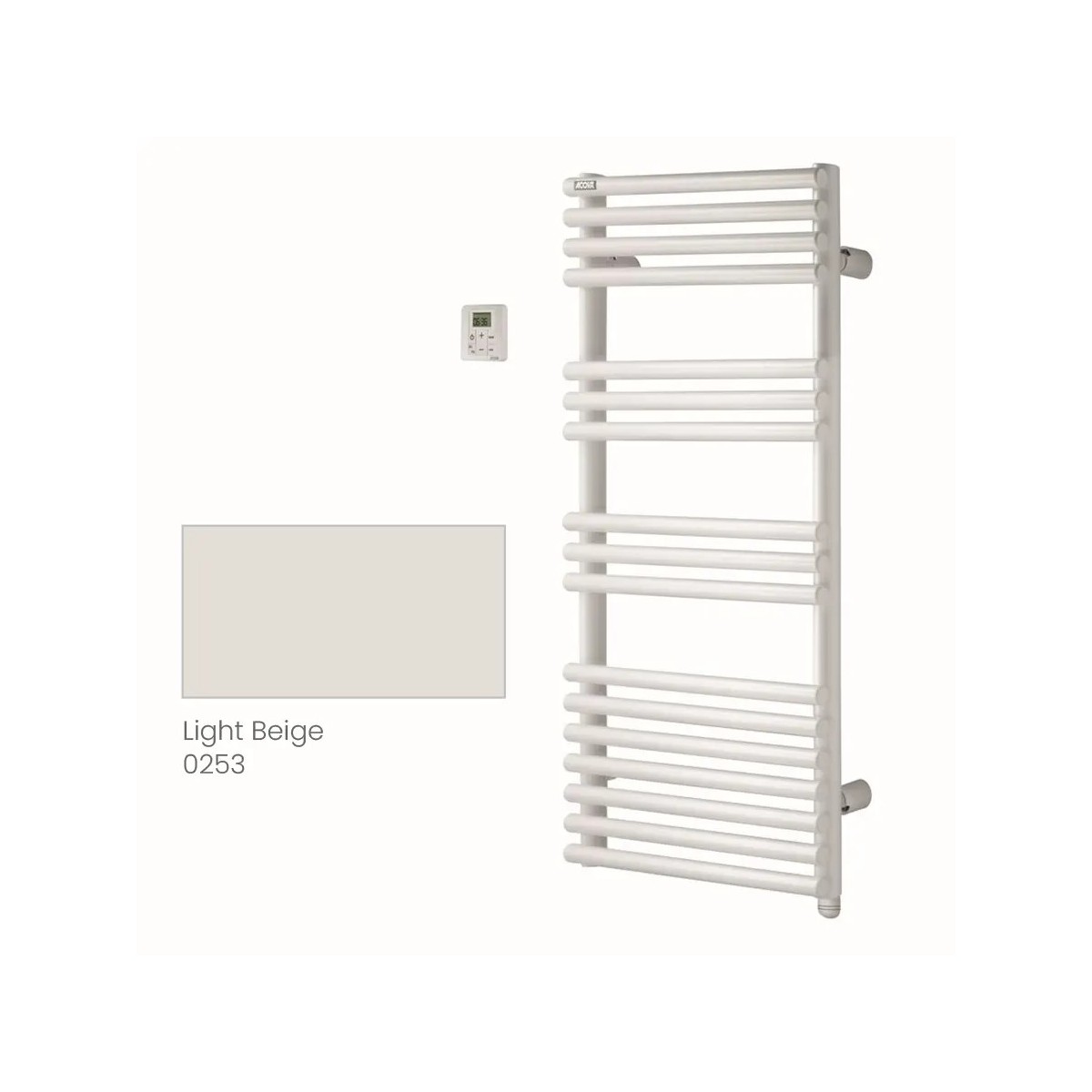 Sèche-serviette ACOVA CALA GF électrique 500W Light Beige 0253 TLN-050-050/GFC0253