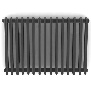 Radiateur électrique ACOVA VUELTA sans régulation 1250W inertie fluide Anthracite Grey RAL7016 - TMC6-125-090SRC7016