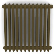 Radiateur électrique ACOVA - VUELTA 750W Bronze 0276 - inertie fluide - TMC06-075-062/GFC0276