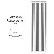 Radiateur chauffage central VUELTA Vertical Acova M2C3-08-200 raccordement 6210