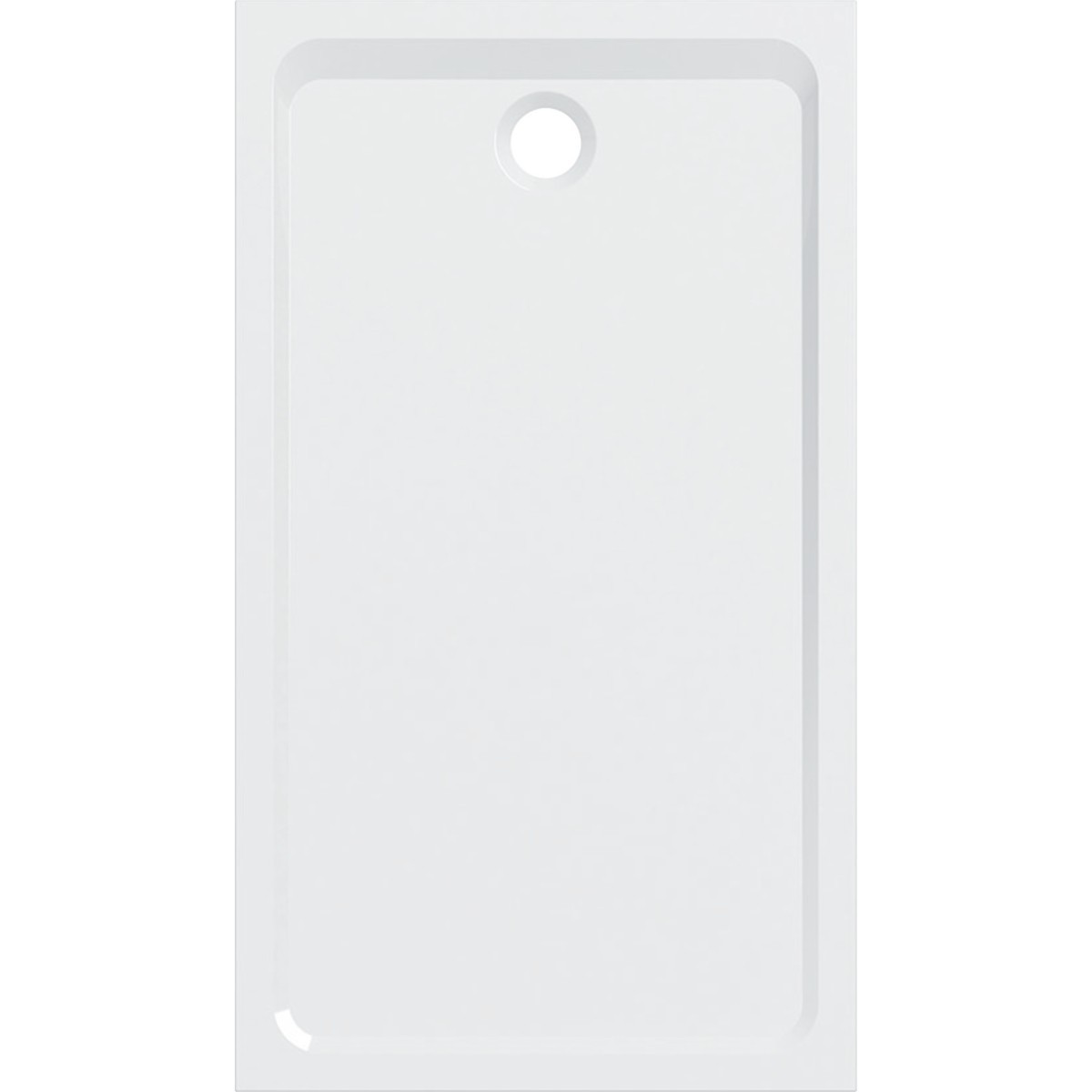 Receveur de douche rectangulaire Geberit Melua Blanc Brillant 120x80x3.6cm - GEBERIT 00095600000G 