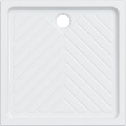 Receveur de douche carré Geberit Renova à poser surélevé 90x90x16cm Blc - GEBERIT 00717100000 