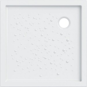 Receveur de douche carré Geberit Bastia à poser 80x80x7cm - GEBERIT 00721200000001 