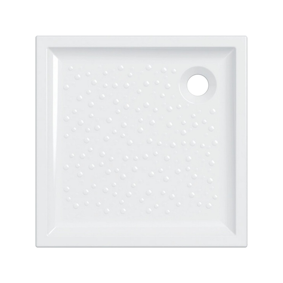 Receveur de douche carré Geberit Bastia à poser 90x90x7cm - GEBERIT 00723200000001 