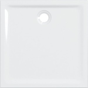 Receveur de douche carré Geberit Renova à poser à encastrer 90 x 90 cm Blc - GEBERIT 00724800000AG3 