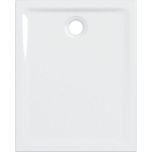 Receveur de douche rect Geberit Renova à poser à encastrer 80 x 100 cm Blc - GEBERIT 00726800000AG3 
