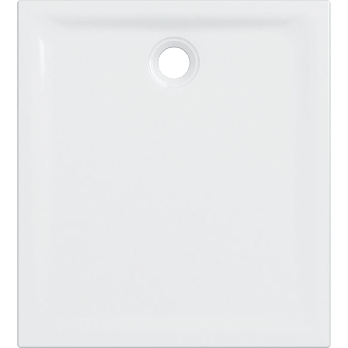 Receveur de douche rect Geberit Renova à poser à encastrer 90 x 100 cm Blc - GEBERIT 00726900000AG3 