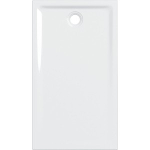 Receveur de douche rect Geberit Renova à poser à encastrer 80 x 140 cm Blc - GEBERIT 00729800000AG3 