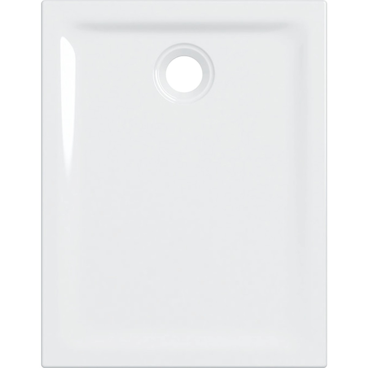 Receveur de douche rect Geberit Renova à encastrer 70 x 90 cm Blc - GEBERIT 00733800000AG3 
