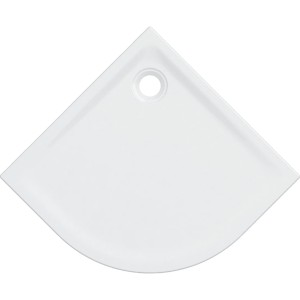 Receveur de douche d'angle Geberit Renova à encastrer 90 cm Blc - GEBERIT 00735800000AG3 