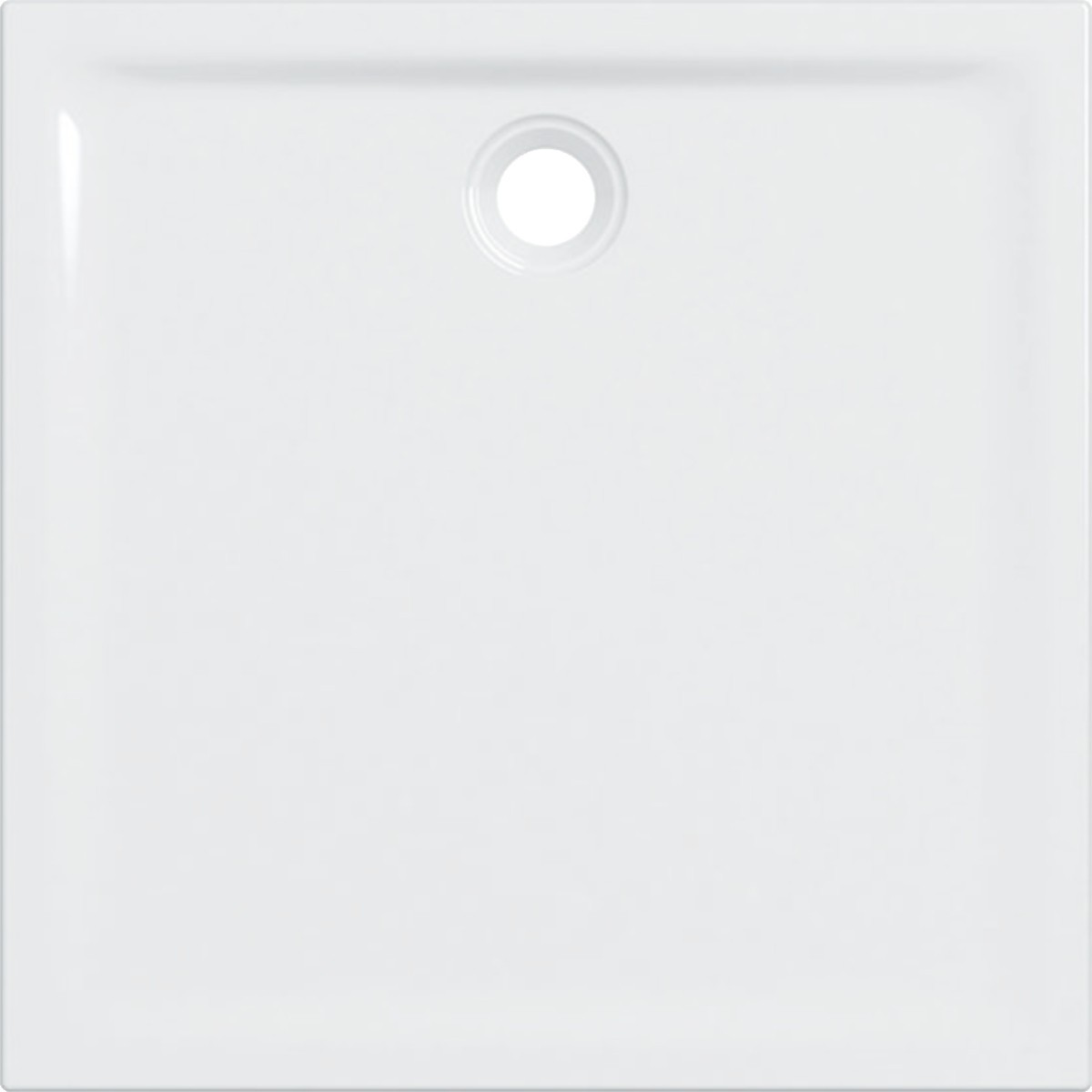 Receveur de douche carré Geberit Renova à encastrer 100 x 100 cm Blc - GEBERIT 00738800000AG3 