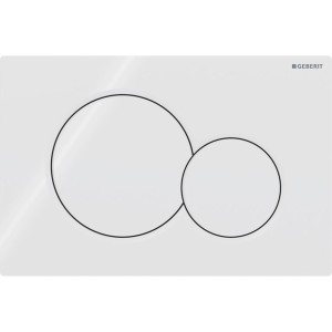Plaque de déclenchement pour WC blanc Sigma - Geberit 115.770.11.5 