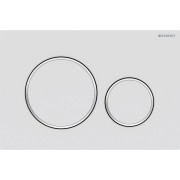 Plaque de déclenchement pour WC blanc mat laqué Sigma - Geberit 115.882.JT.1 