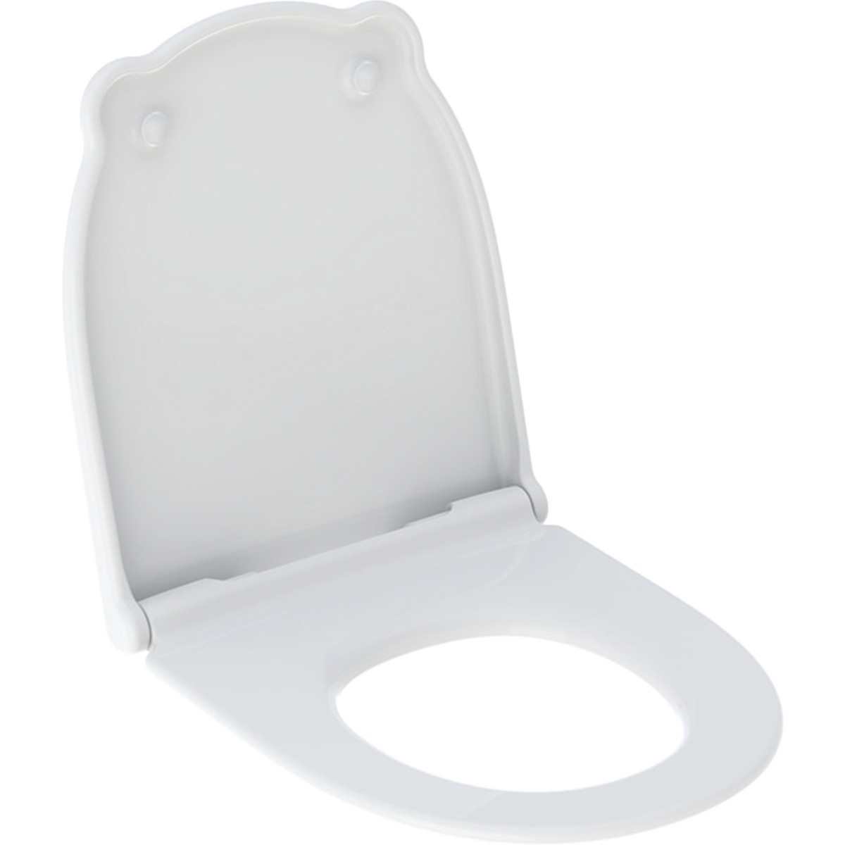 Abattant WC Geberit Bambini pour enfants avec poignées fermeture ralentie blc - GEBERIT 502.970.01.1 