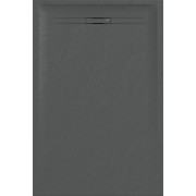 Receveur de douche rectangulaire Geberit Sestra Graphite structuré 160x90cm - GEBERIT 550.279.00.2 