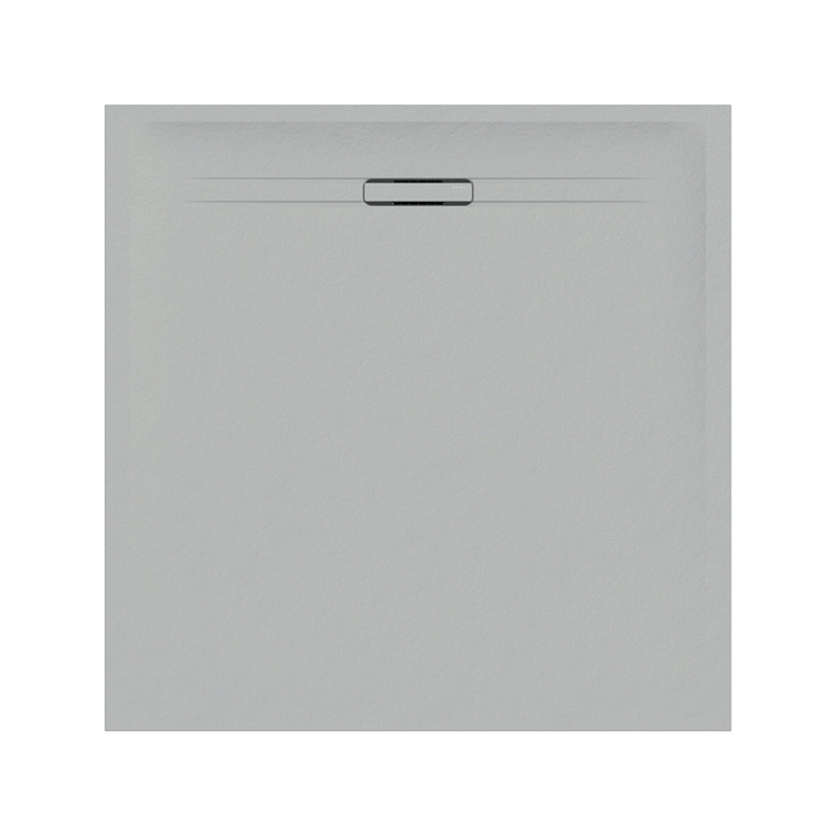 Receveur carré Geberit Sestra 80 x 80 Gris Structure ardoise - GEBERIT 550.291.00.2 