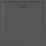 Receveur carré Geberit Sestra 80 x 80 Graphite Structure ardoise - GEBERIT 550.292.00.2 