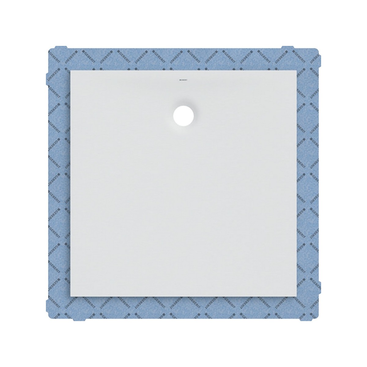 Receveur carré Geberit Olona av natte d'étanchéité Blanc 100x100cm - GEBERIT 550.902.00.1 