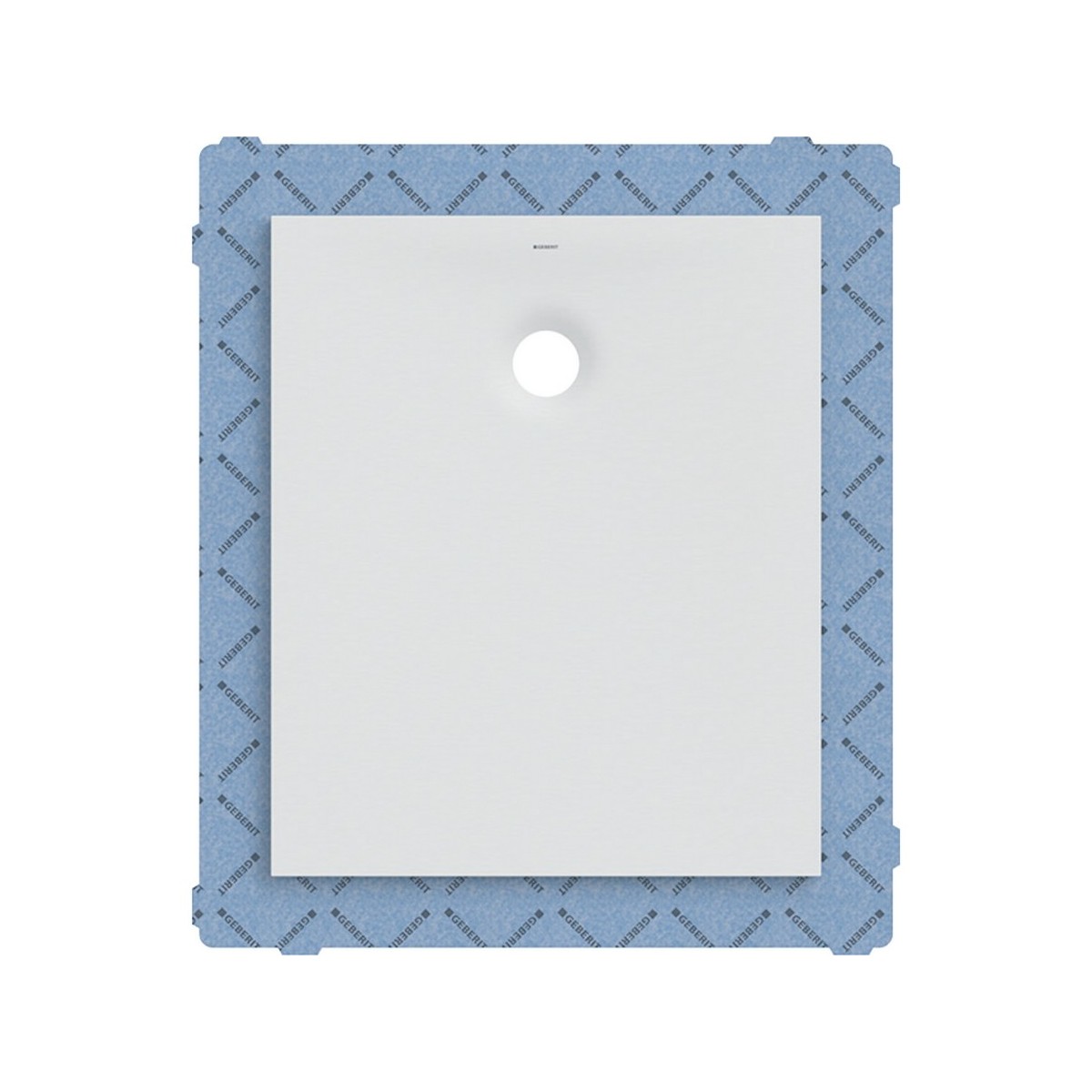 Receveur rectangulaire Geberit Olona av natte d'étanchéité Blanc 90x75cm - GEBERIT 550.905.00.1 