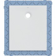 Receveur rectangulaire Geberit Olona av natte d'étanchéité Blanc 90x75cm - GEBERIT 550.905.00.1 