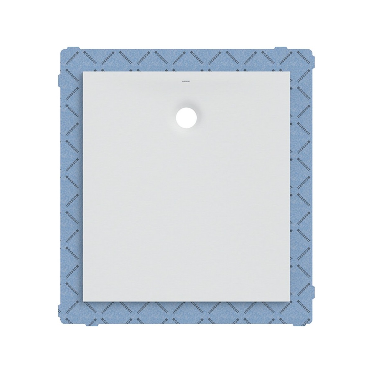 Receveur rectangulaire Geberit Olona av natte d'étanchéité Blanc 100x90cm - GEBERIT 550.910.00.1 