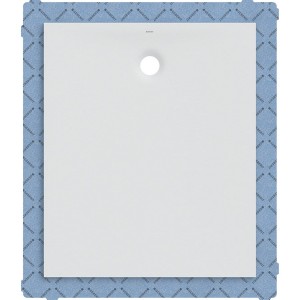 Receveur rectangulaire Geberit Olona av natte d'étanchéité Blanc 120x100cm - GEBERIT 550.915.00.1 