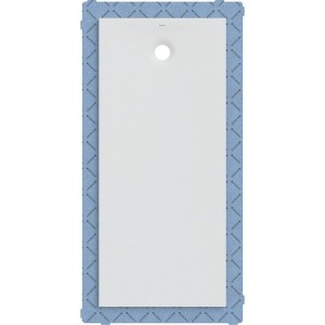 Receveur rectangulaire Geberit Olona av natte d'étanchéité Blanc 170x75cm - GEBERIT 550.927.00.1 