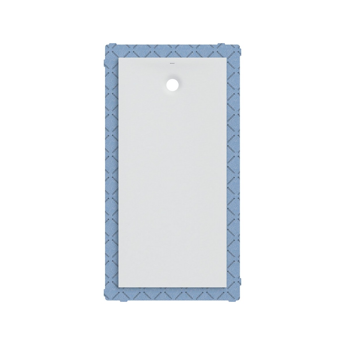 Receveur rectangulaire Geberit Olona av natte d'étanchéité Blanc 170x80cm - GEBERIT 550.928.00.1 