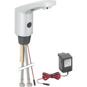 Robinetterie de lavabo Geberit type 185 alimentation sur secteur Chromé brilla - GEBERIT 116.145.21.1 