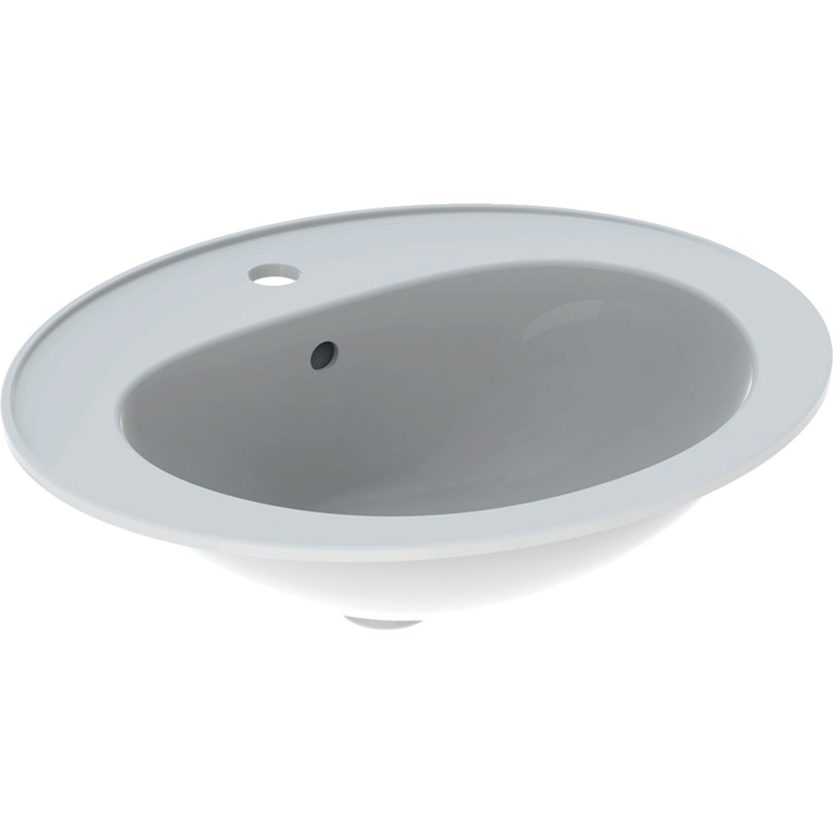 Vasque à enc. Geberit Bastia plage Blanc 595 x 195 x 530 mm - GEBERIT 00160000000 