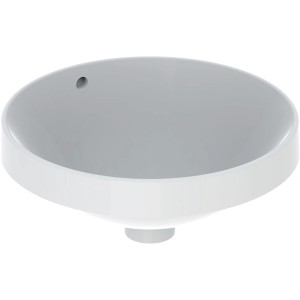 Vasque à enc. Geberit VariForm ronde D 40 trop-plein Blanc - GEBERIT 500.700.01.2 