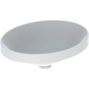 Vasque à enc. Geberit VariForm ov 50x40 sans trop-plein Blanc - GEBERIT 500.710.01.2 
