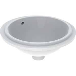 Vasque à enc. par dessous Geberit VariForm ronde D 39 trop-plein Blanc - GEBERIT 500.744.01.2 