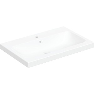Vasque à poser Geberit iCon Light 75x48 trou robi trop plein Blanc brillant - GEBERIT 501.848.00.1 