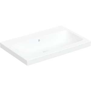 Vasque à poser Geberit iCon Light 75x48 STR avec trop plein Blanc brillant - GEBERIT 501.848.00.3 