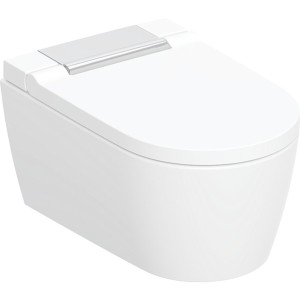 WC complet suspendu Geberit AquaClean Sela Round Chromé brillant - GEBERIT 146.220.21.1 
