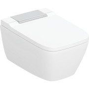 WC complet suspendu Geberit AquaClean Sela Square Chromé brillant - GEBERIT 146.250.21.1 