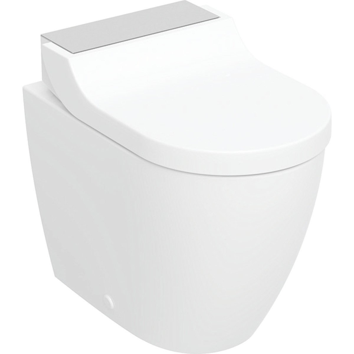 WC complet au sol Geberit AquaClean Tuma Comfort Acier inoxydable brossé - GEBERIT 146.310.FW.1 