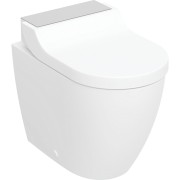 WC complet au sol Geberit AquaClean Tuma Comfort Acier inoxydable brossé - GEBERIT 146.310.FW.1 