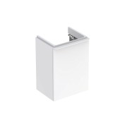 Meuble Geberit Smyle Square lave-mains ch. à dte. 44.2x61.7x35.6 Blanc brill. - GEBERIT 500.350.00.1 